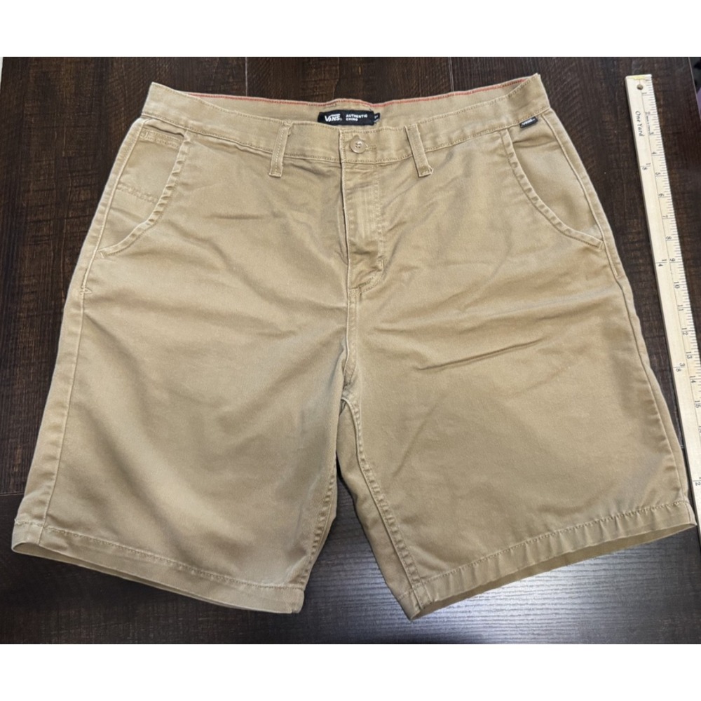 Vans Authentic Chino Relaxed 20in Shorts Khaki VN0A5FJXDZ9 Mens 34